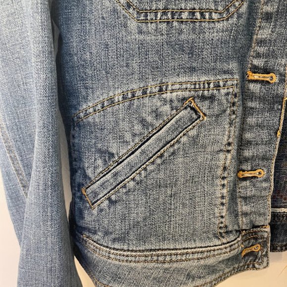 Pilcro and the Letterpress Anthropologie Denim Jacket - Picture 5 of 8